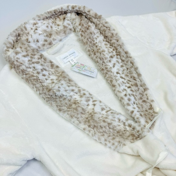 NWT Carole Hochman Luxe Plush Maxi Wrap Robe - Picture 7 of 14